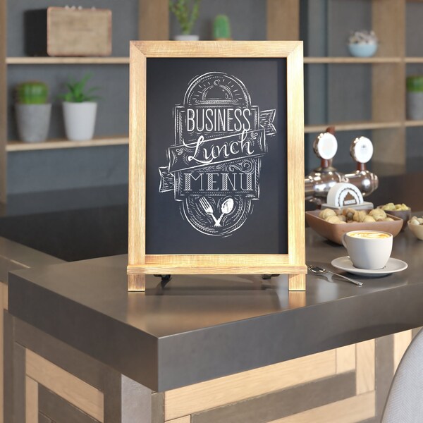 Flash Furniture Torched Magnetic Tabletop/Hanging Chalkboards, 10PK 10-HFKHD-GDIS-CRE8-622315-GG - main